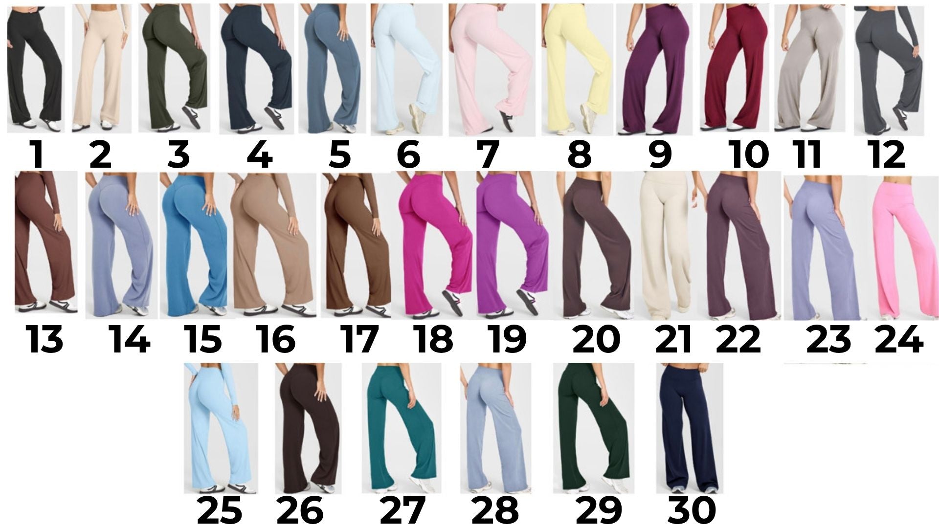 Embody Flares - 30 Colours