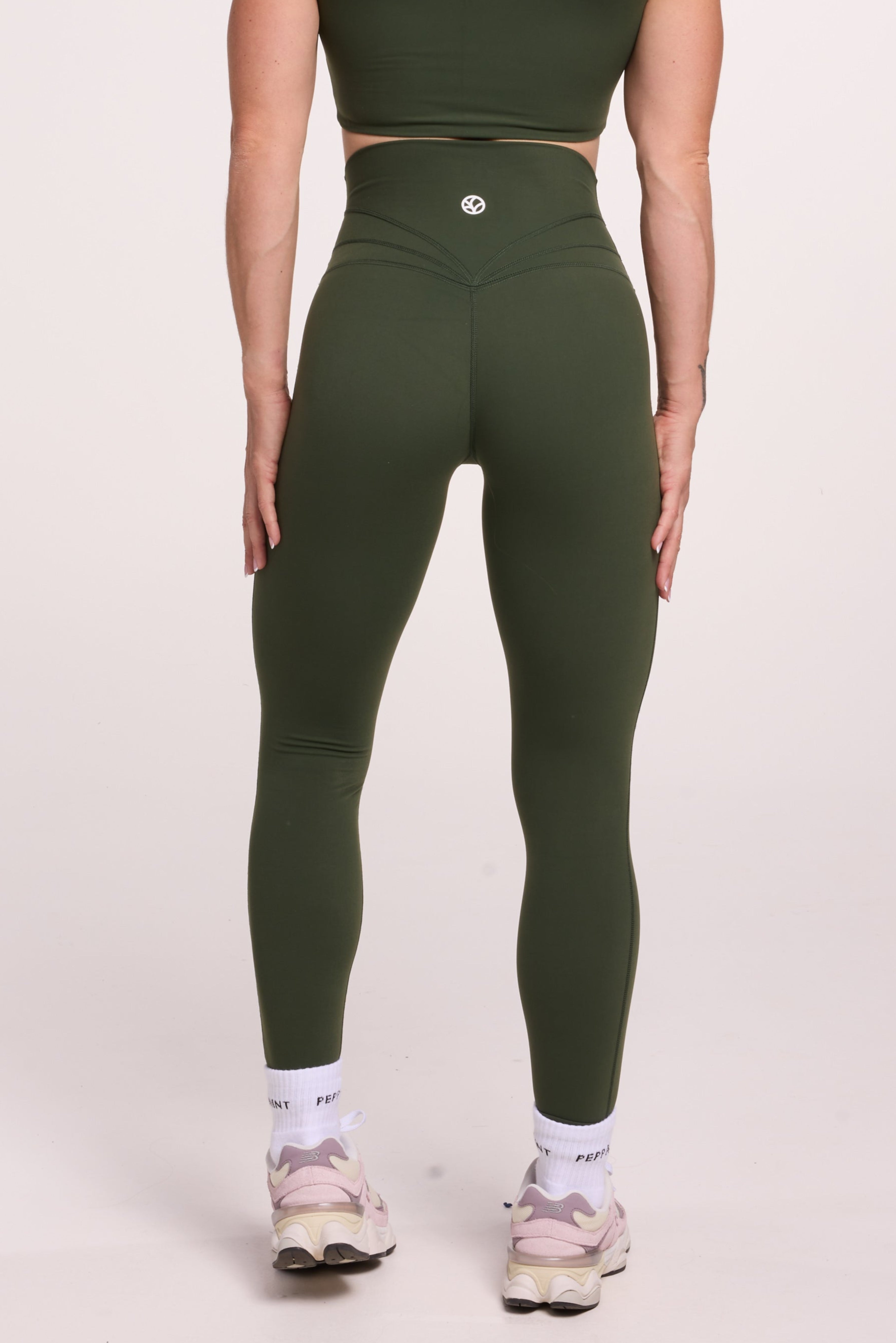 Liberate Tights - Forest Green