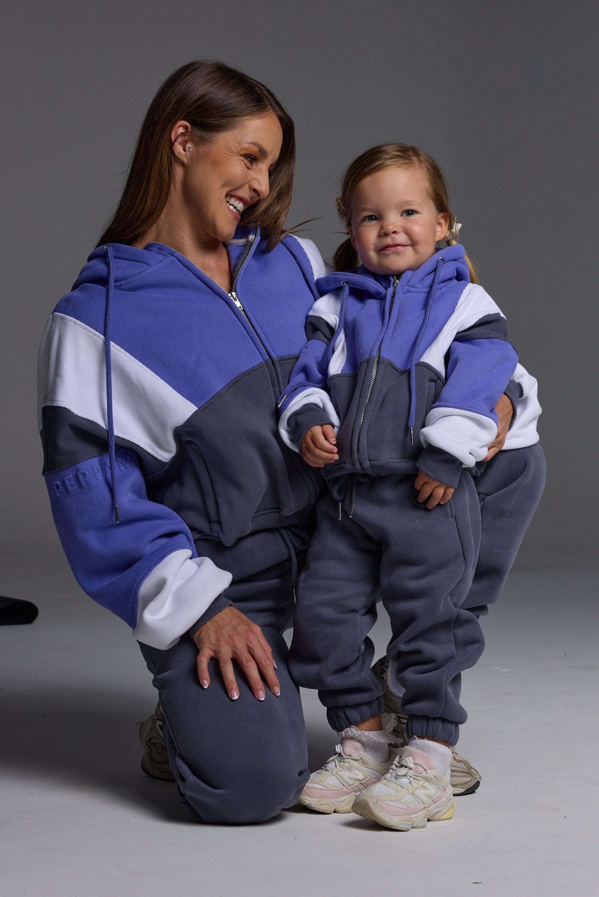 Hooded Icon Rib Fleece - Violet Storm