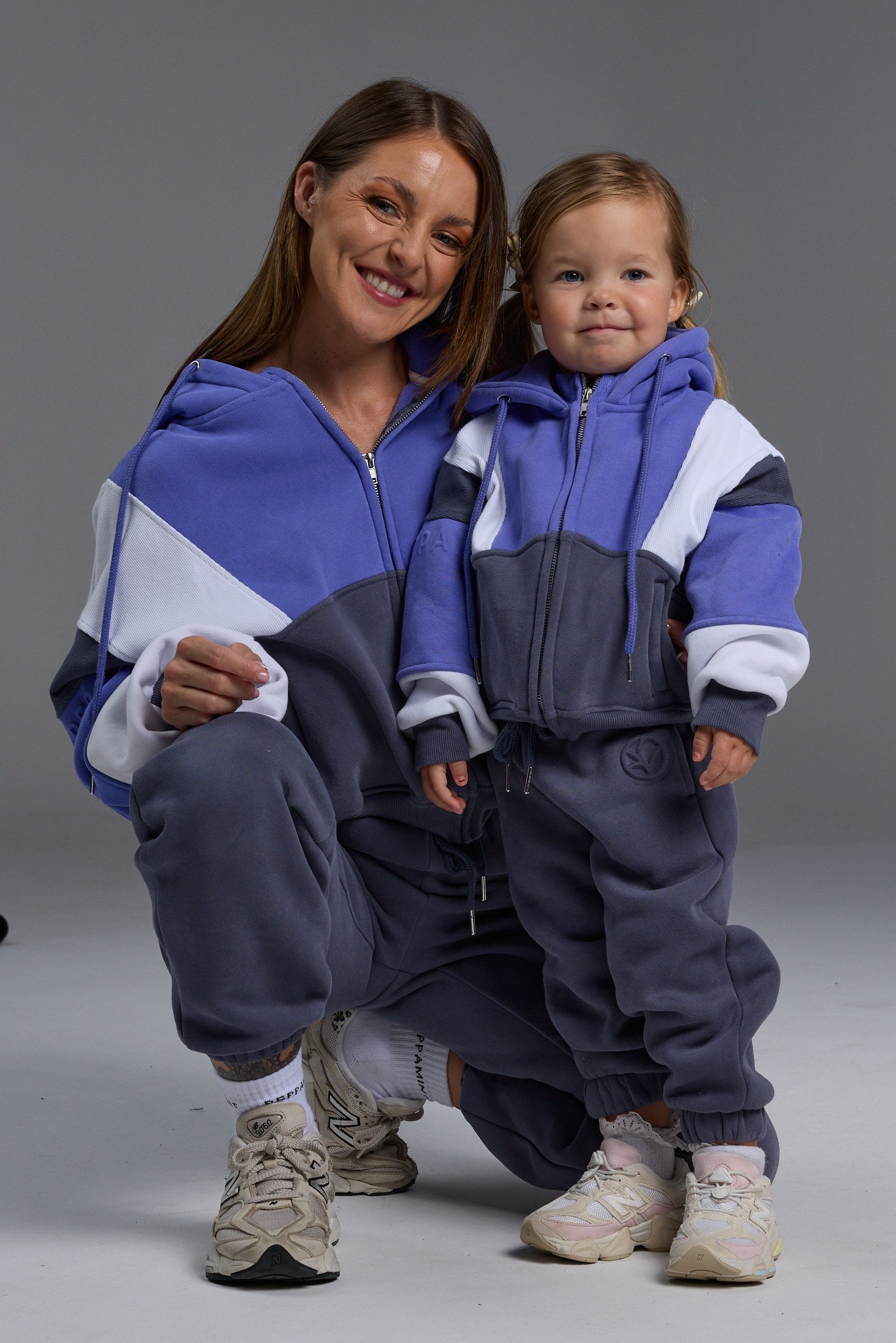 Hooded Icon Rib Fleece - Violet Storm