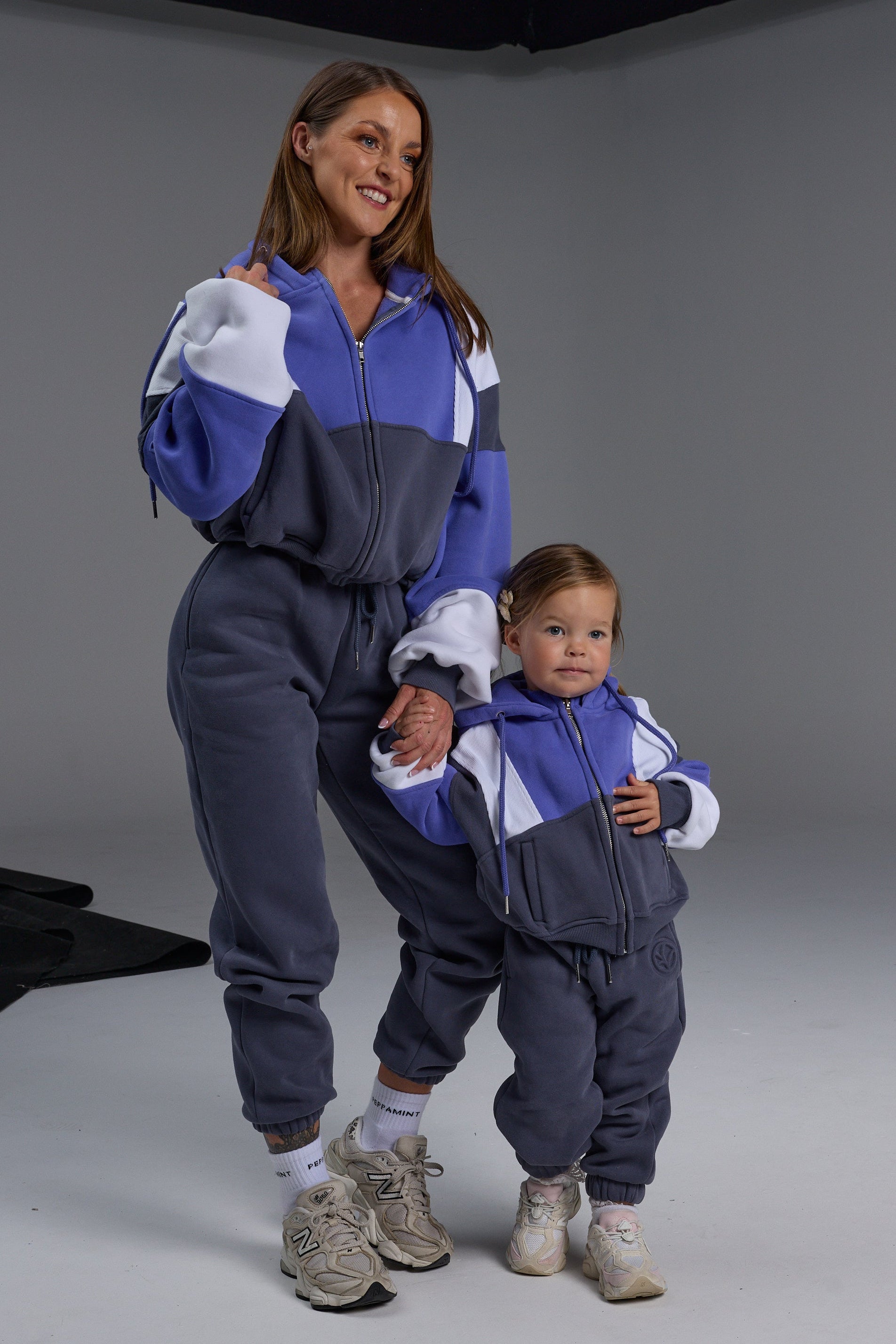 Hooded Icon Rib Fleece - Violet Storm