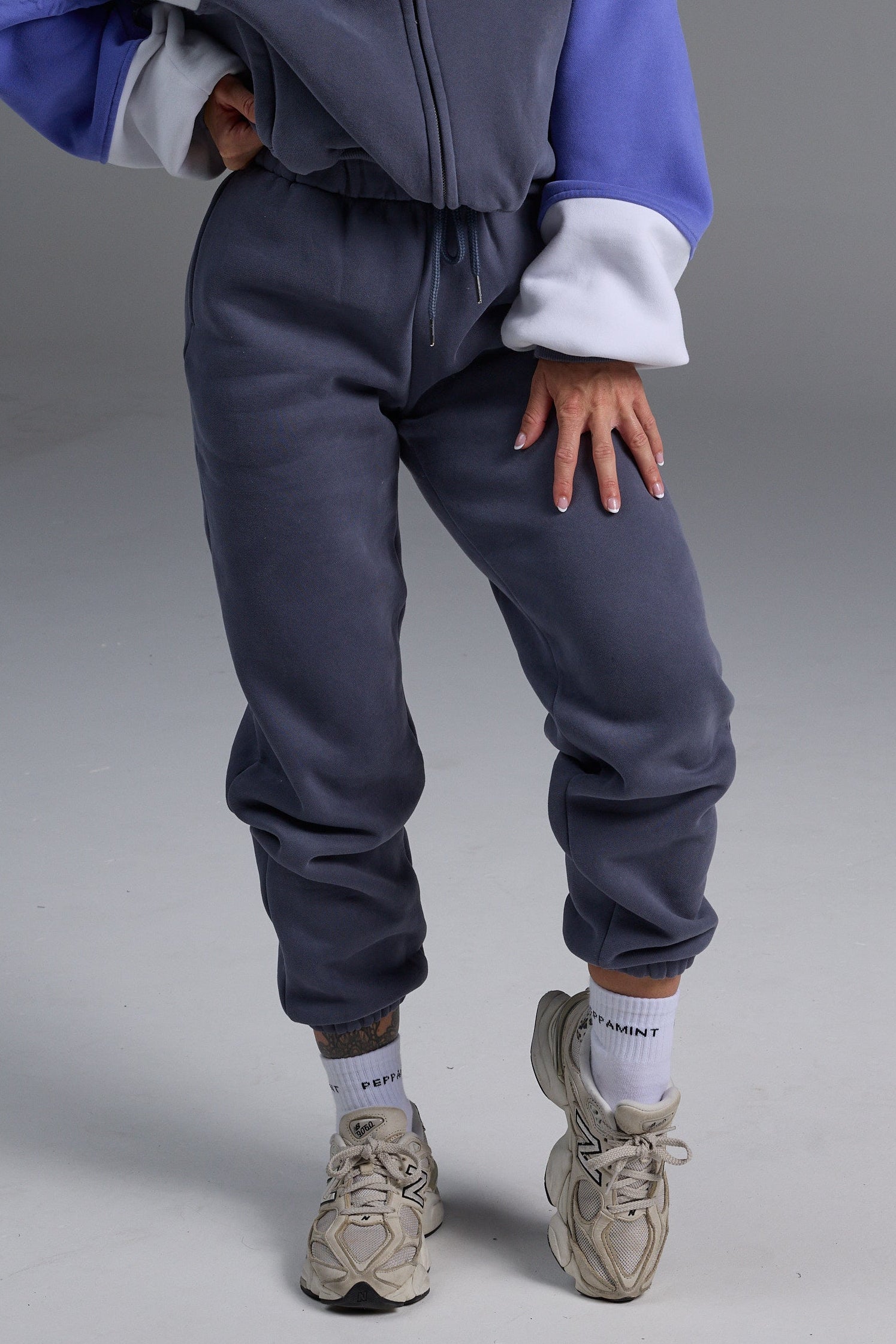 Icon Fleece Joggers - Violet Storm