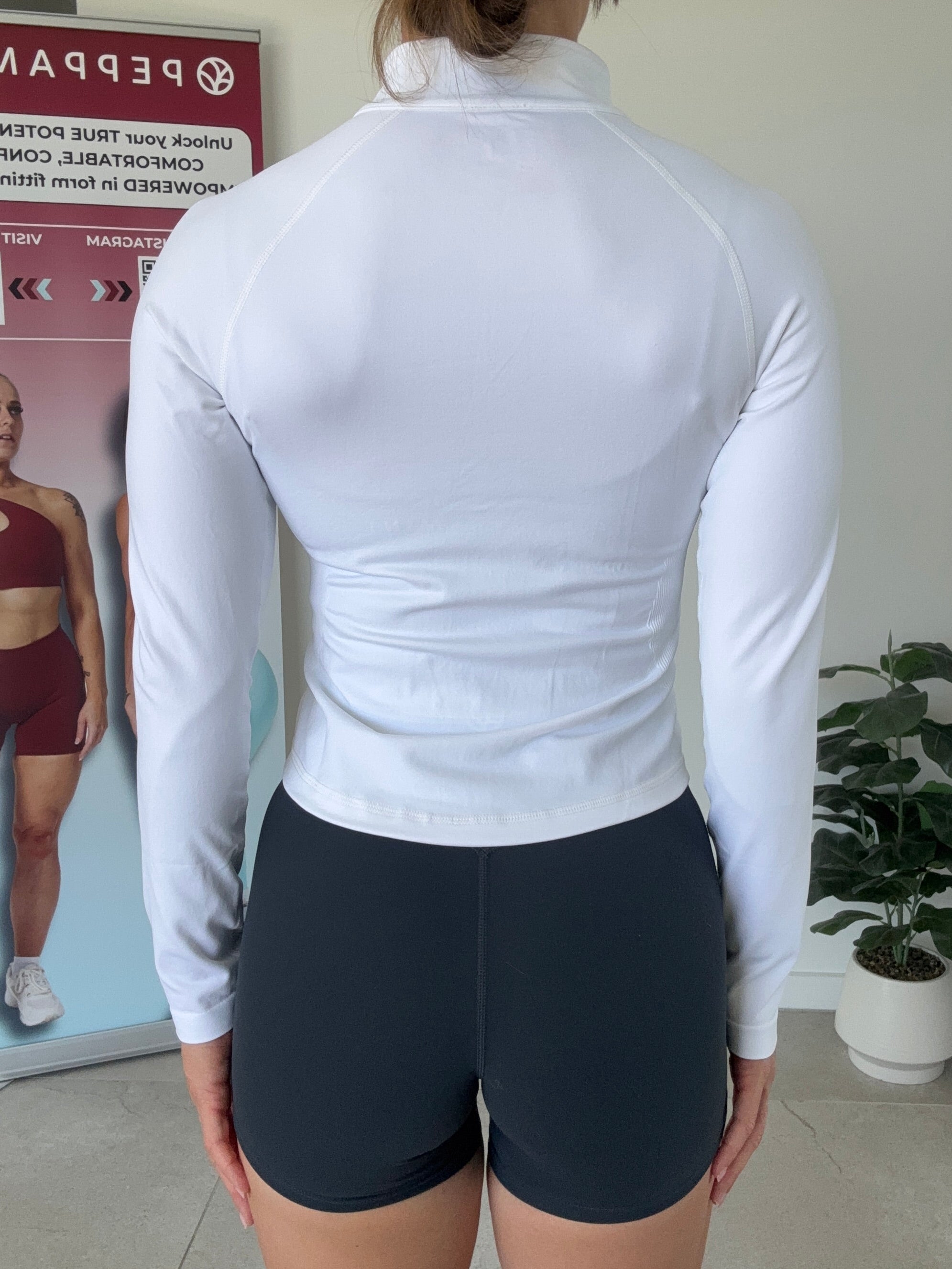 Plump It Up Jacket - White - Size S