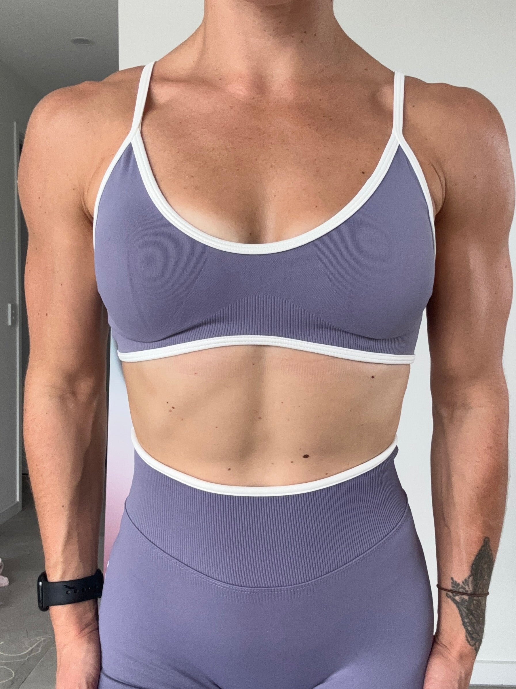 Assentuate Bra - Dusty Purple - Size S