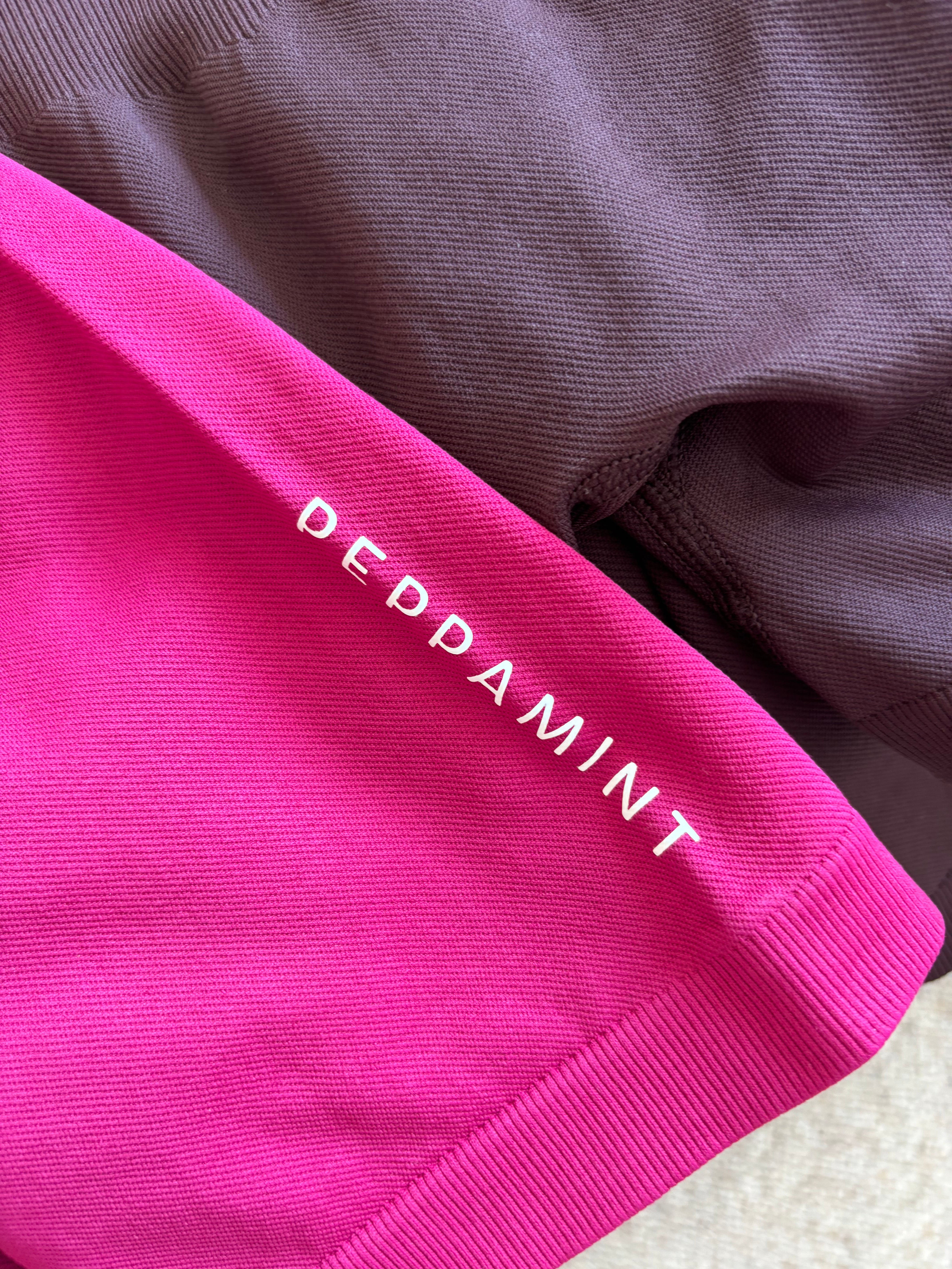 Seamless One Piece - Deep Pink (Different Logo Options)