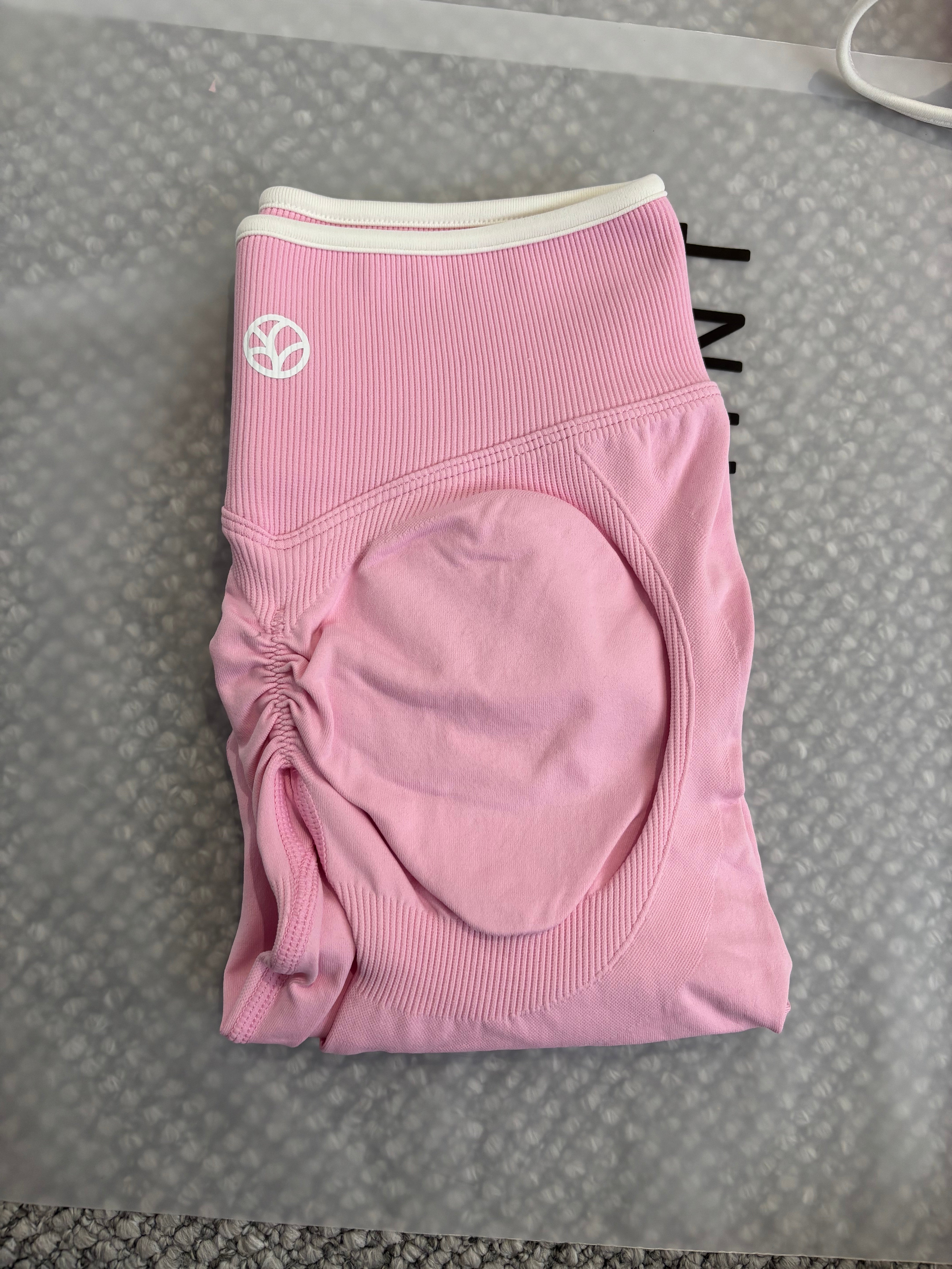 Assentuate Tights - Baby Pink - Size XS