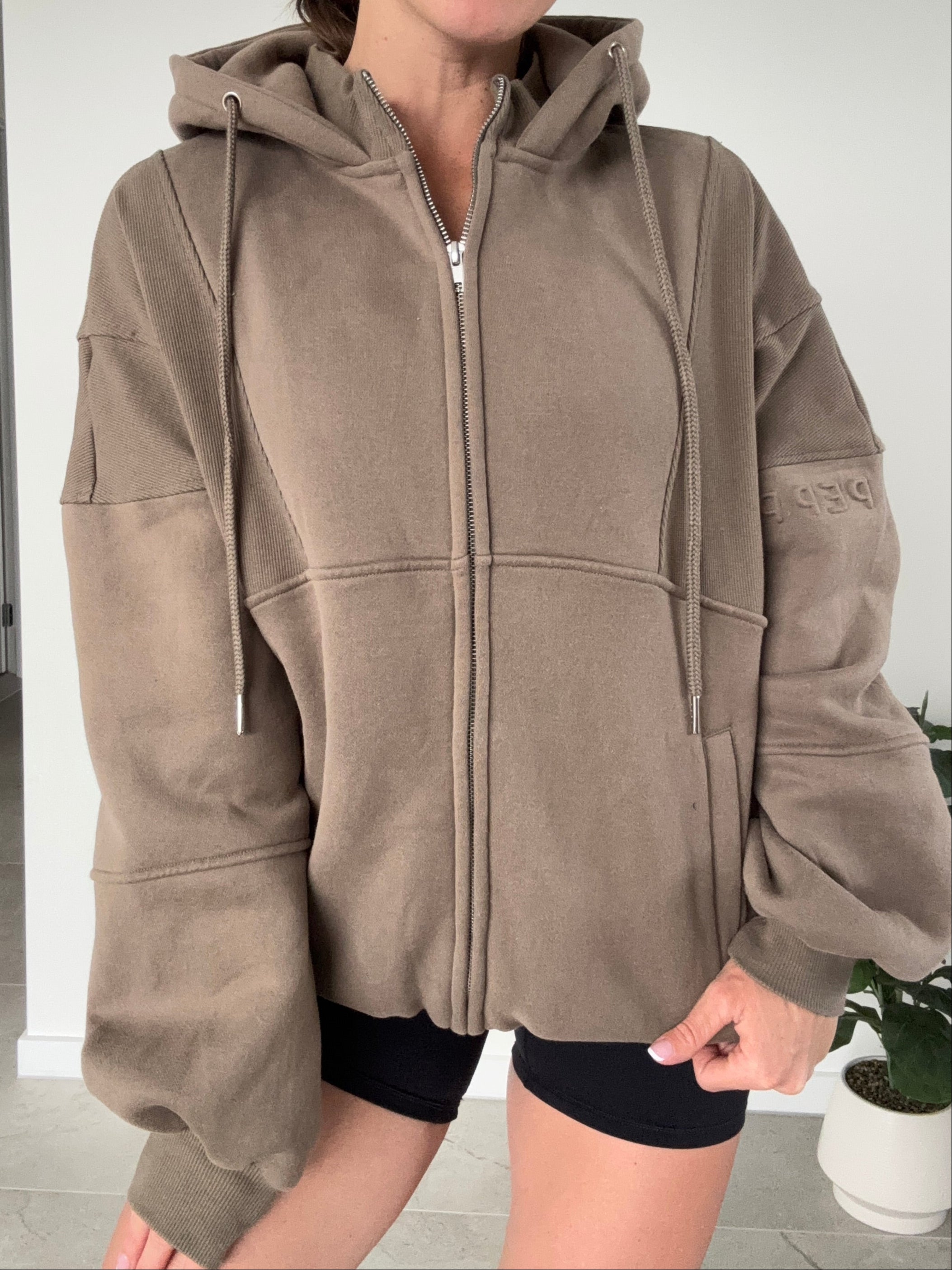 FULL Length Fleece - Mens Sizing - Mocha - XS