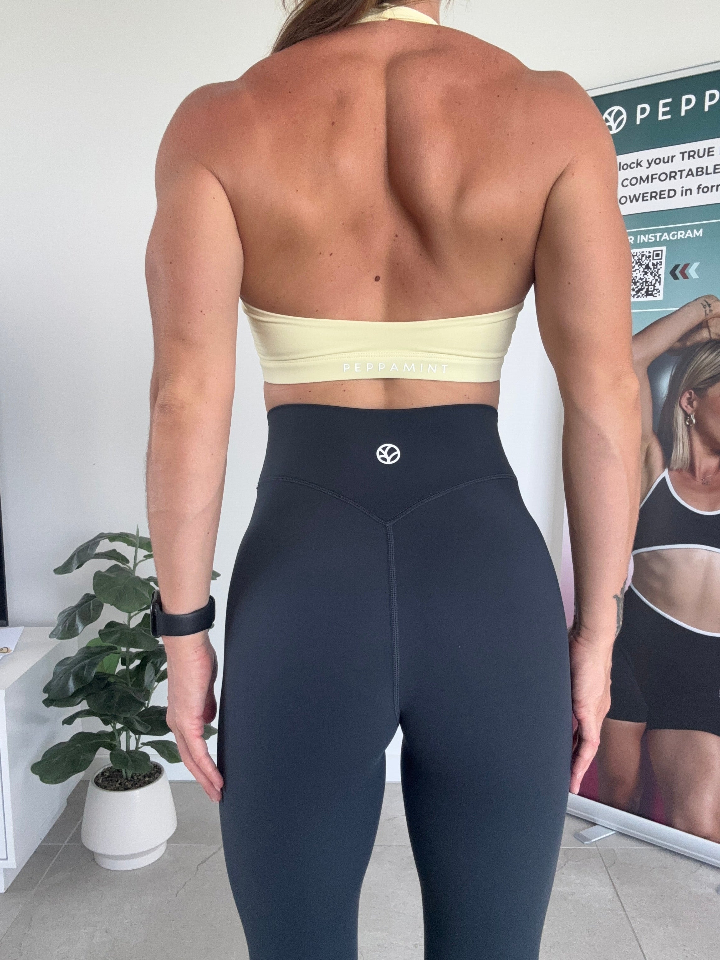 Embody Halterneck Bra - Buttercup - Size XS