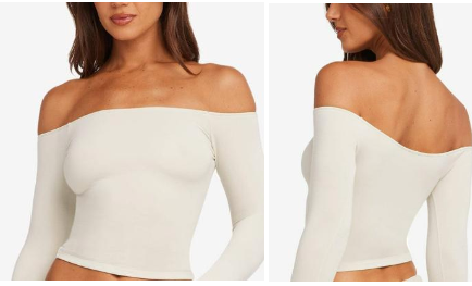 Embody Off Shoulder Tee - NEW (4 colours)