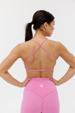 Load image into Gallery viewer, buttery soft lightweight short shorts with high extra waistband in soft pink
