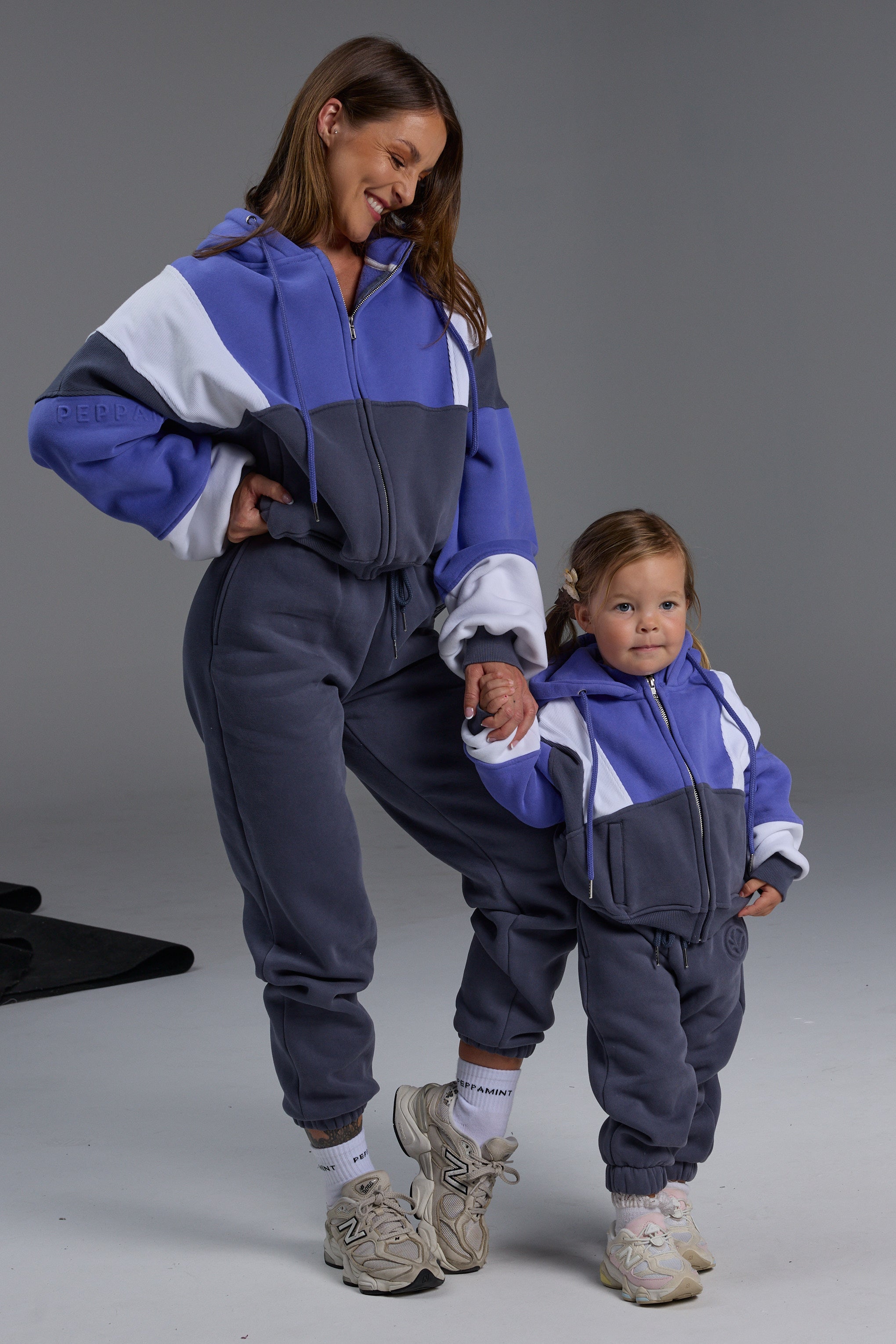 Hooded Icon Rib Fleece - Violet Storm