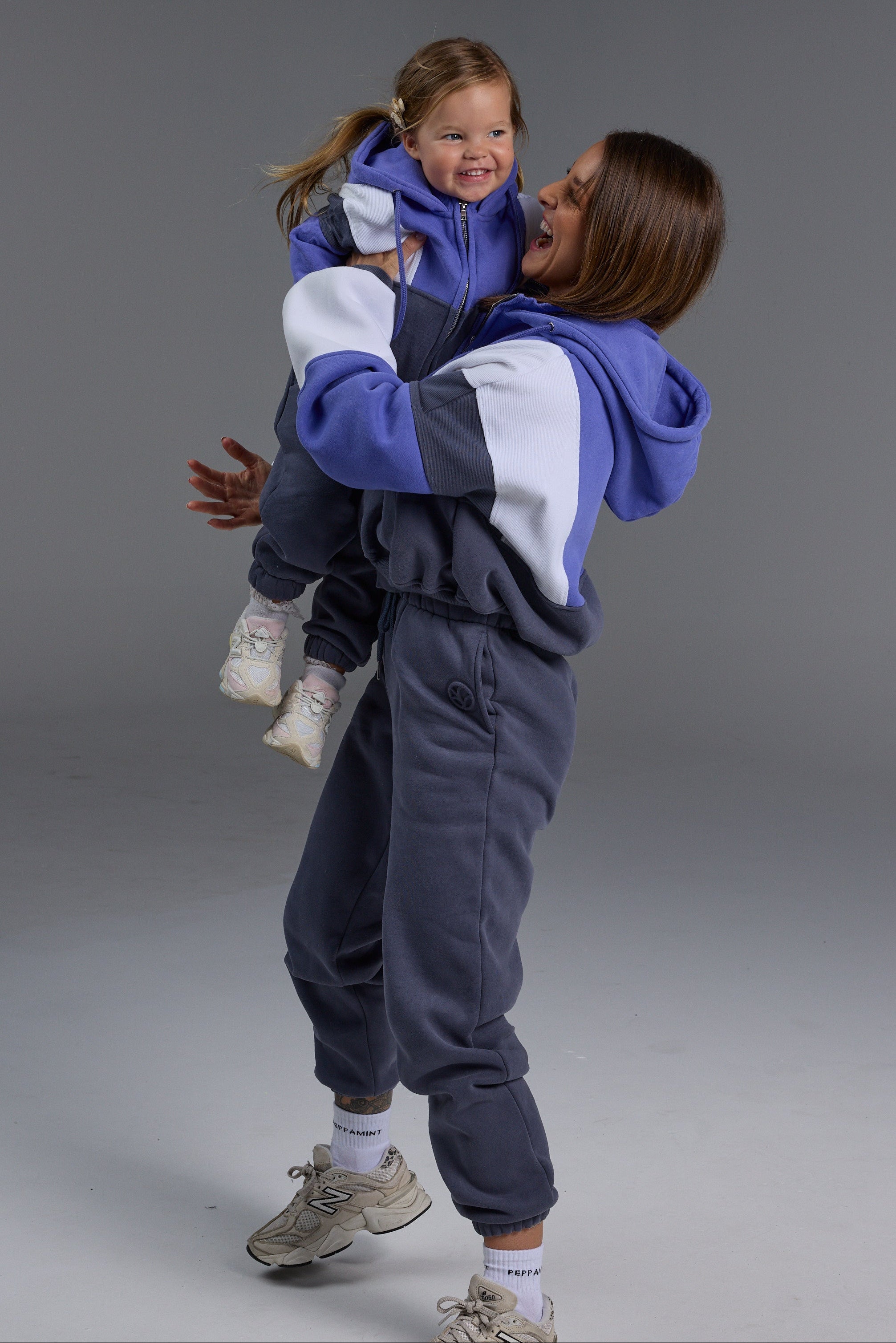 Hooded Icon Rib Fleece - Violet Storm