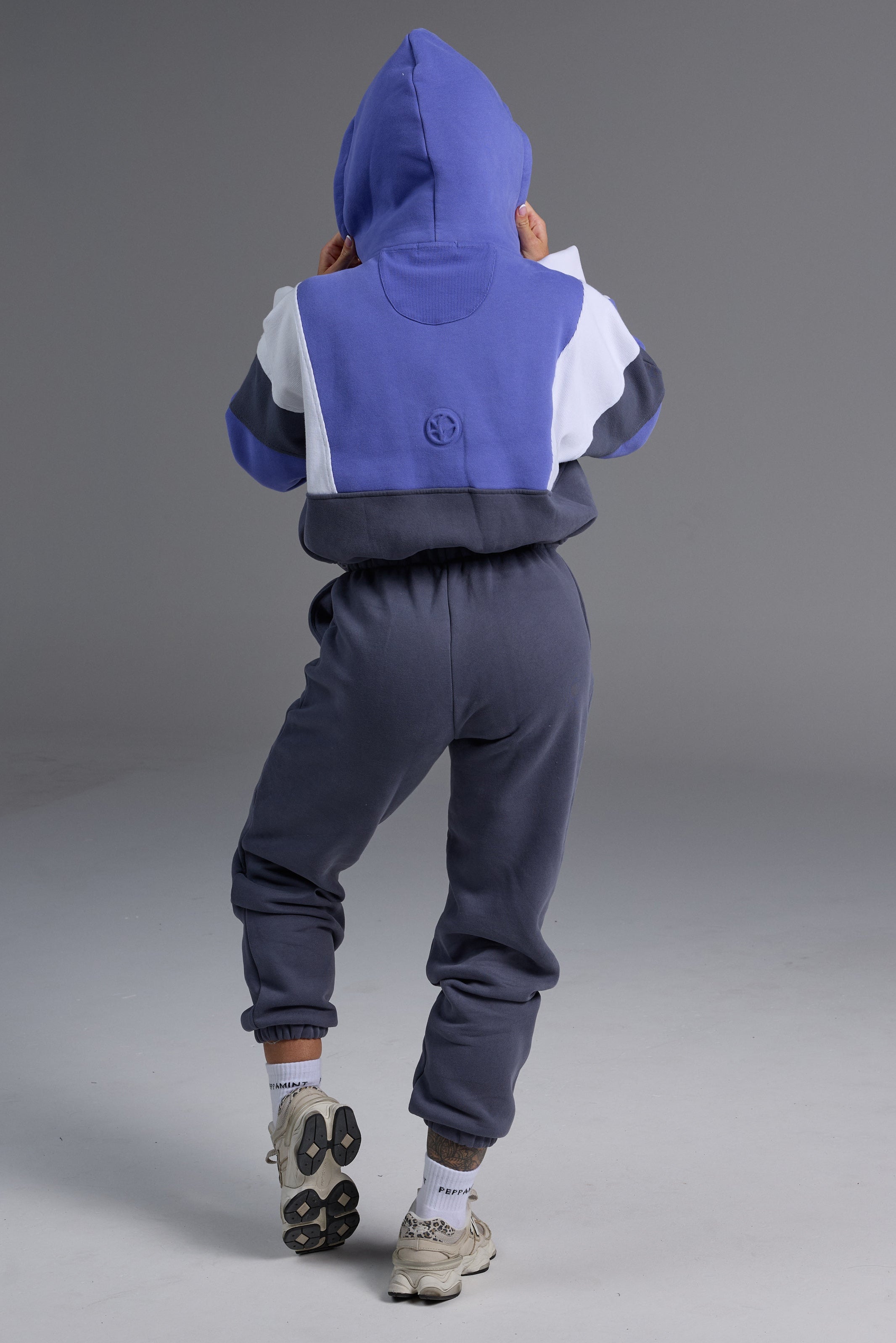 Hooded Icon Rib Fleece - Violet Storm