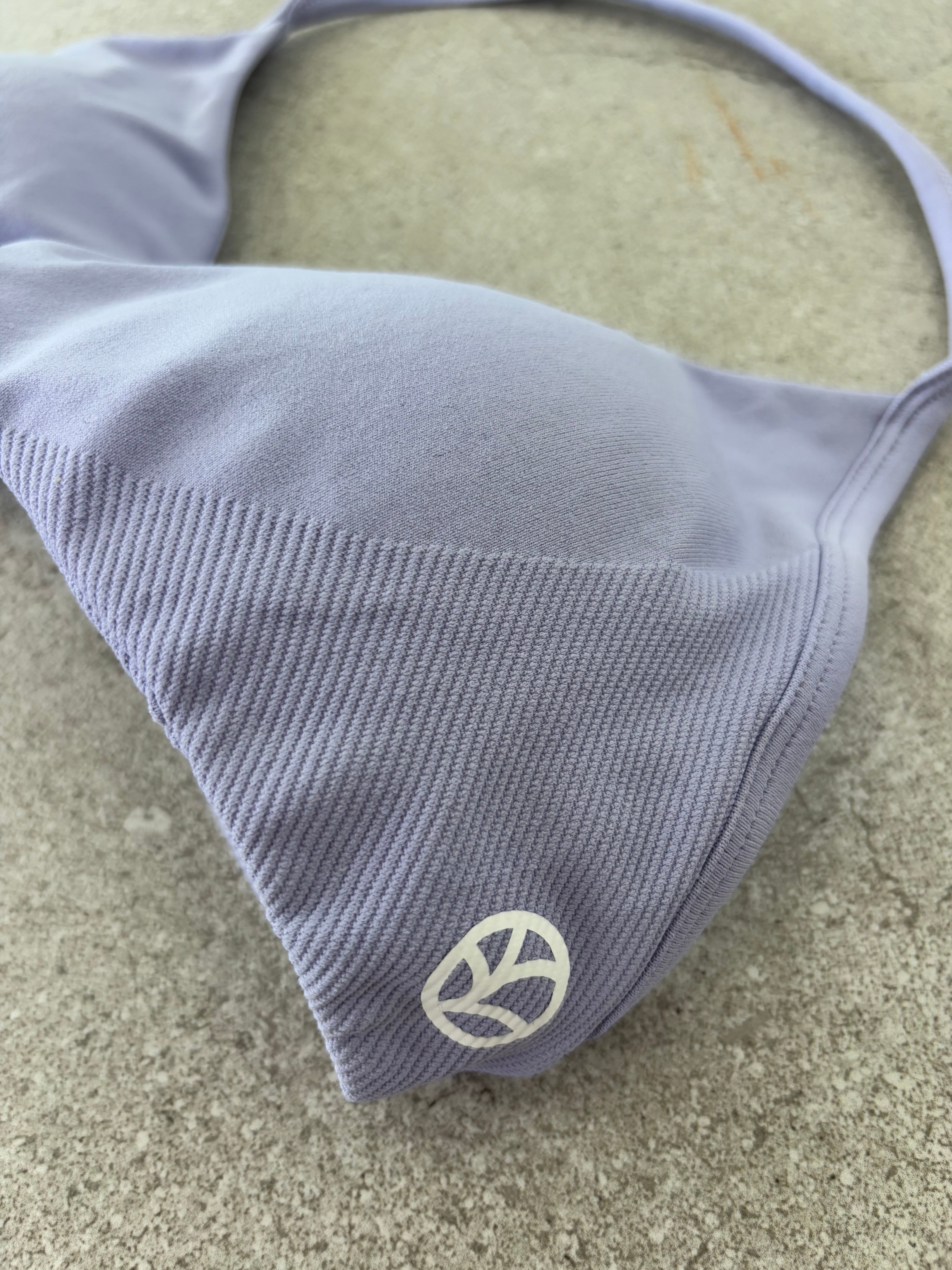 Plump It Up Minimalist Bra - Lavender