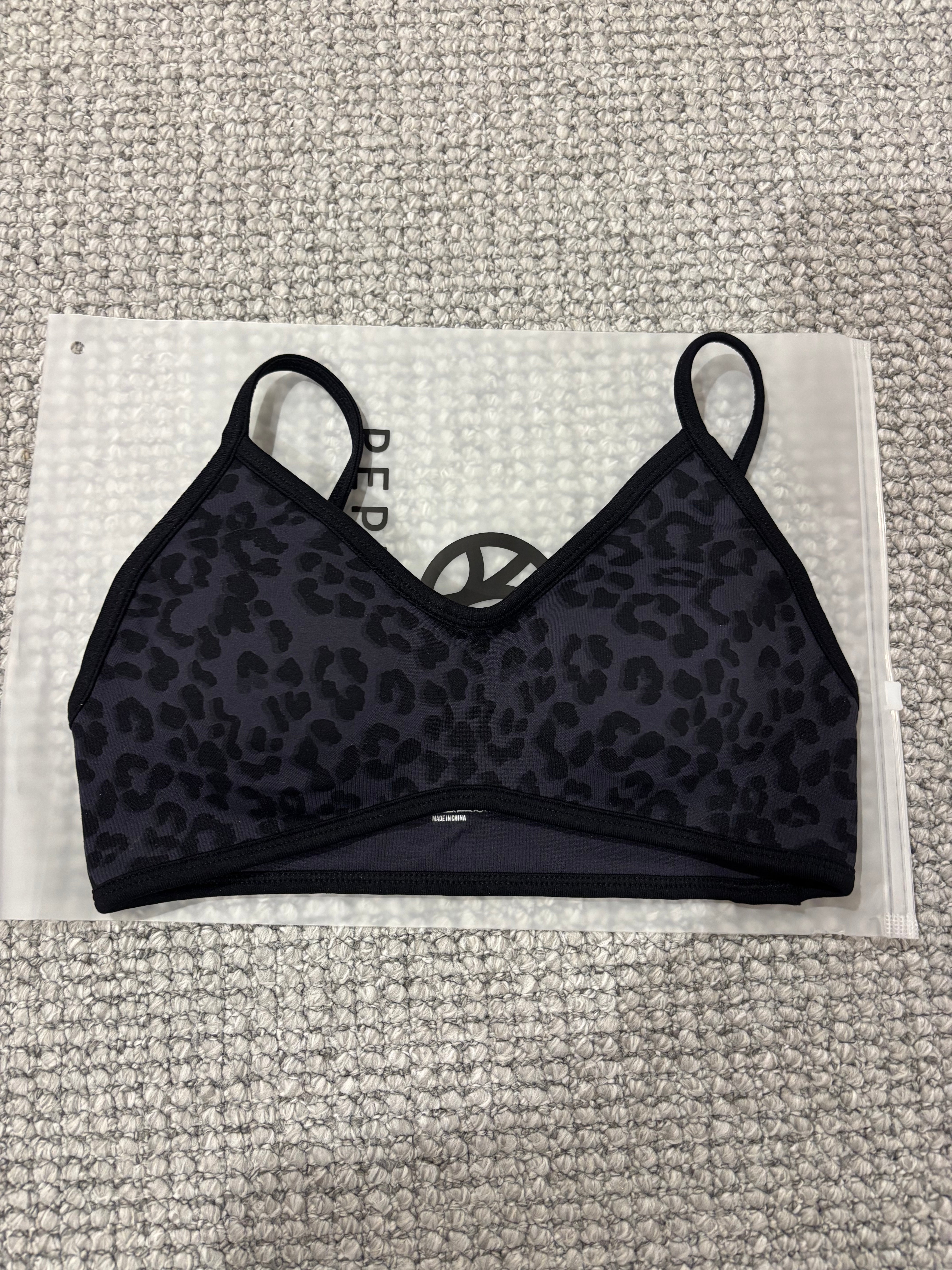 Leopard Print - Black/Grey