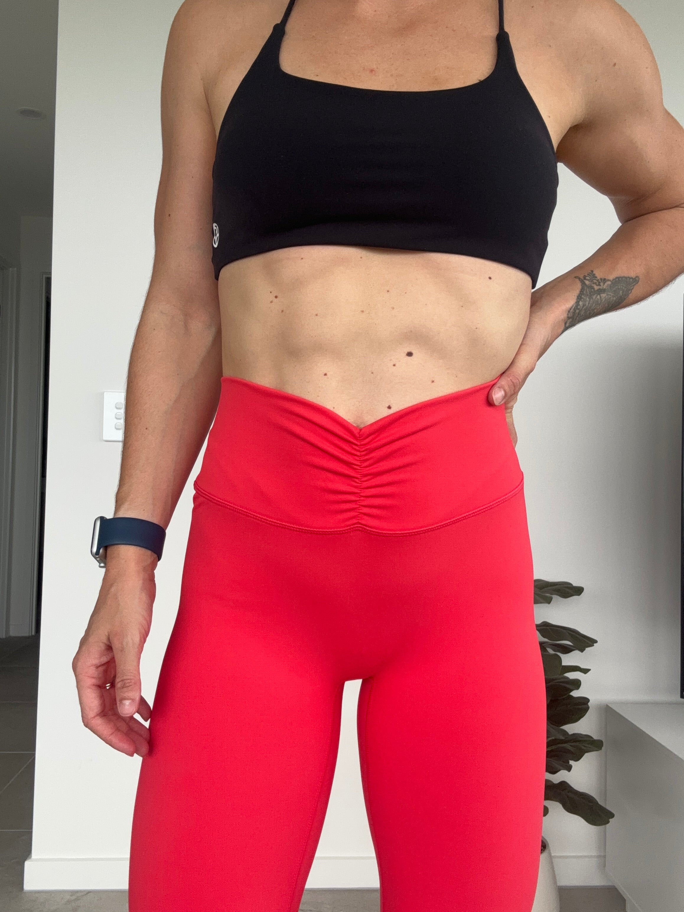 Harmony Tights - Watermelon - Size S