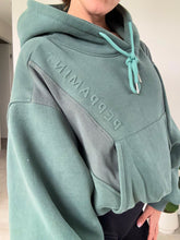 Load image into Gallery viewer, NEW Design Batwing Hoody - Steel Green (Designed to be tucked) XS
