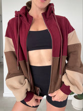 Load image into Gallery viewer, FULL Length Fleece - Mens Sizing - Wine/Choc Size 2XS
