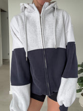 Load image into Gallery viewer, FULL Length Fleece - Mens Sizing - Navy/White Marl Size S
