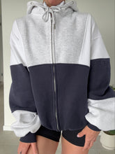Load image into Gallery viewer, FULL Length Fleece - Mens Sizing - Navy/White Marl Size S
