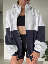 Load image into Gallery viewer, FULL Length Fleece - Mens Sizing - Navy/White Marl Size S
