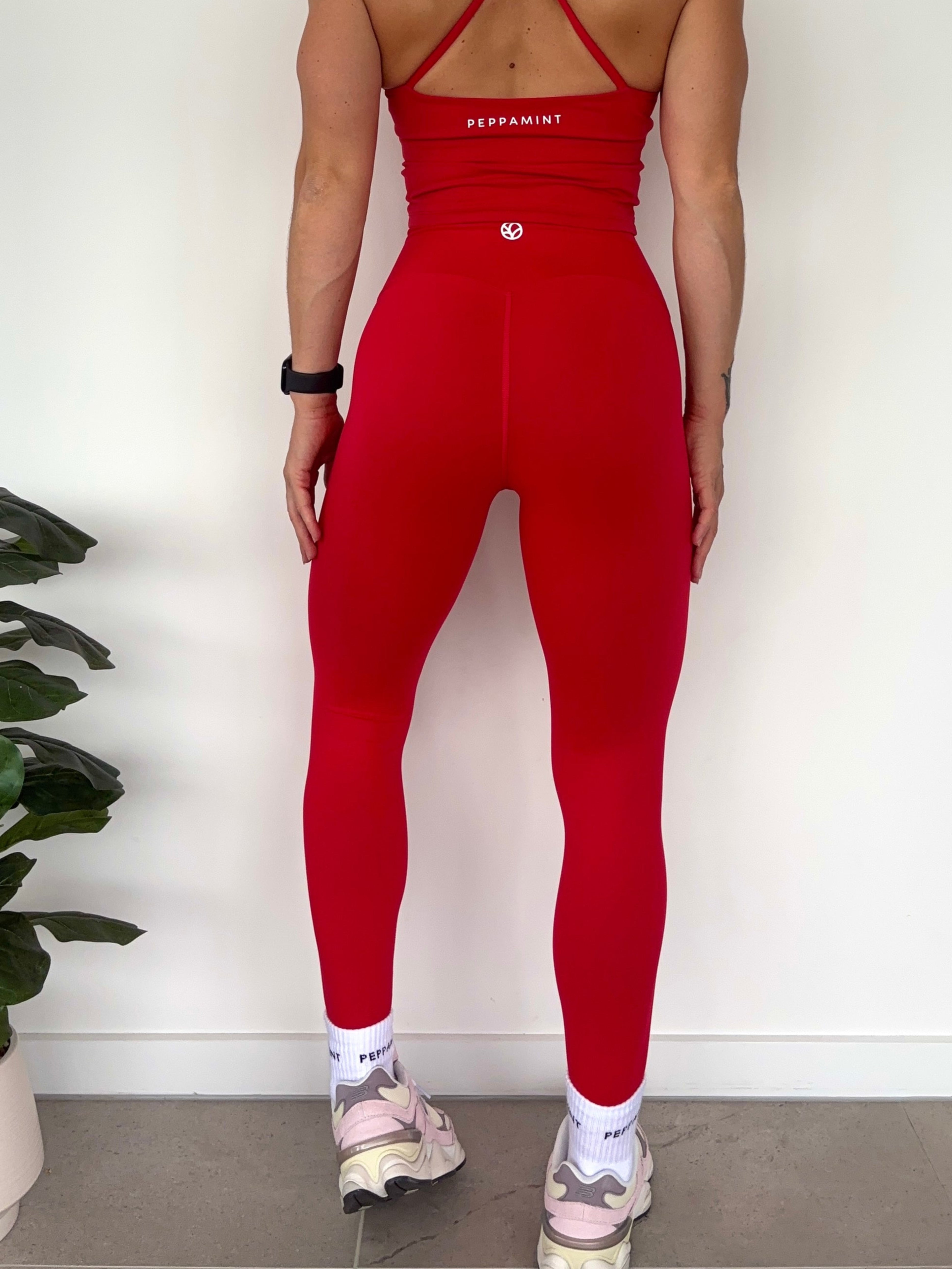 Audacious Tights - Red