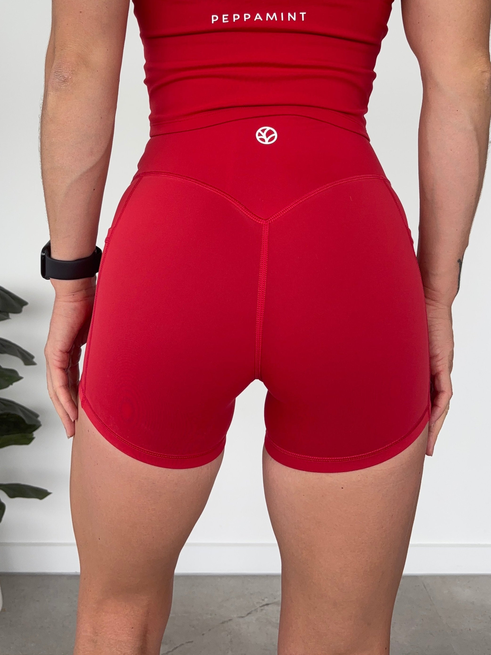 Audacious Pocket Shorts - Red