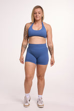 Load image into Gallery viewer, Plump It Up Seamless Short - Grey Blue
